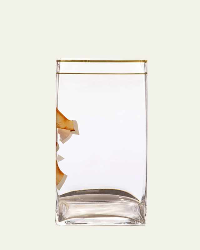 x Toiletpaper Lipsticks Large Glass Vase